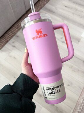 "Amethyst" Pink and Orange Stanley Tumbler 40oz. - Target